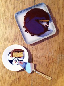 Delicious chocolate pacman