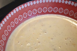 there is rice in there