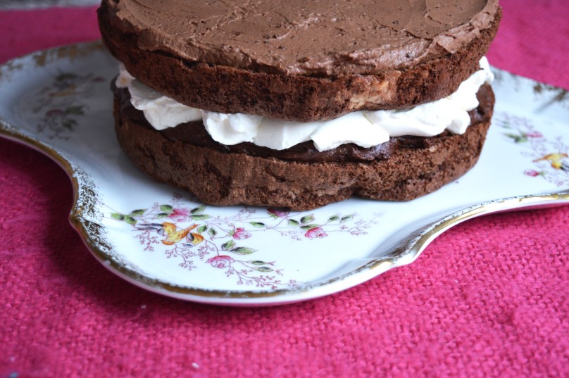 Chocolate mousse cake